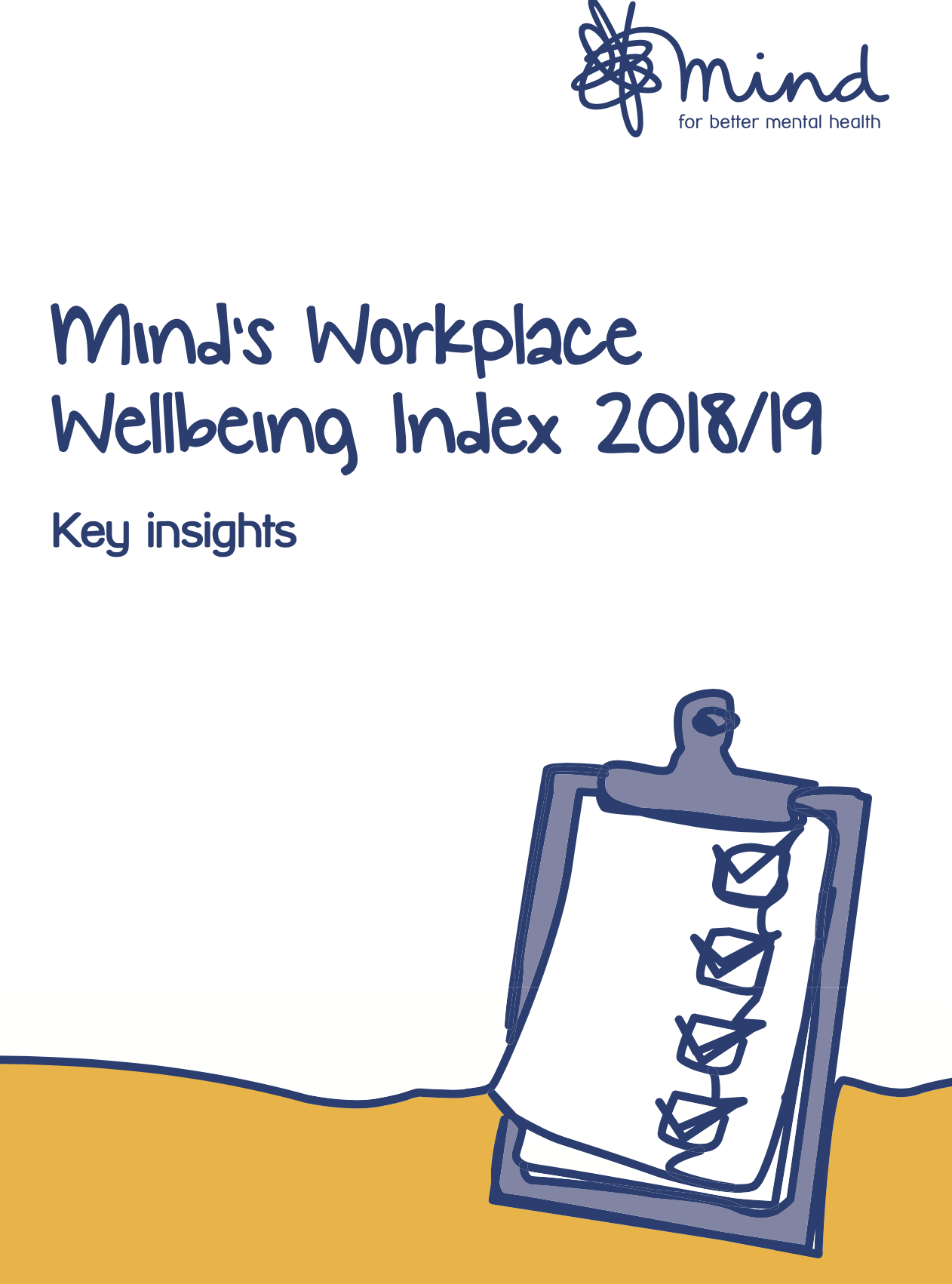 Mind Workplace Wellbeing Index 2028-19